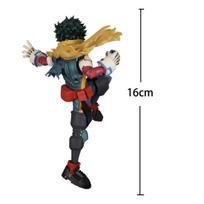 MHA Anime Figure Midoriya Izuku Action Figurine Bakugou Katsuki figure Combat style Model Collection doll Toy Boys Girls Gifts 16CM