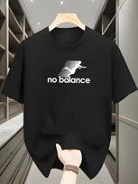 2026 New Funny No Balance Parody Graphic T Shirt Humorous Sarcasm Gift for Friends Cotton Unisex Casual Streetwear Tee UNIsex Women 2XL