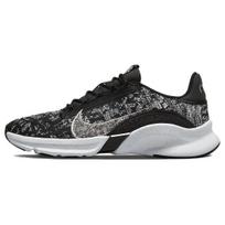 Nike SuperRep Go 3 Flyknit Next Nature Juodi Balti Moteriški Sportbačiai Metalinis Sidabras DH3393-010 38