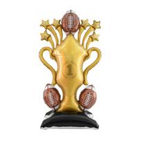 Yousheng Football Balloons Extra Large Inflatable Football Balloon for Party Decorations Football Birthday Game Day Celebration Indoor Outdoor Photo C