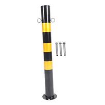 Bollard Post Parking Barrier 75cm H Multifunctional Protection Steel Accessories