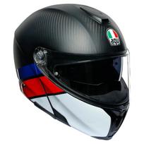 AGV šalmas Sportmodular Carbon raudona/mėlyna