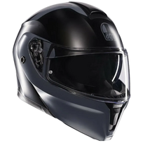 AGV šalmas Streetmodular Resia matinė juoda/pilka