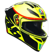 AGV šalmas K1 S Grazie Vale geltona/juoda