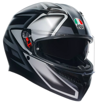 AGV šalmas K3 Compound matinė juoda/pilka