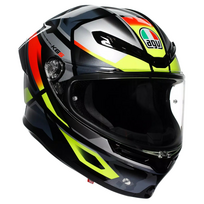 AGV šalmas K6 S Erazer juoda/raudona/geltona fluo