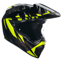 AGV drive AX9 Steppa anglies pluoštas/pilka/geltona fluo