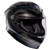 AGV šalmas K6 S Enhance matinė pilka/geltona fluo