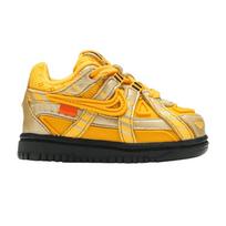 Off-White x Nike Rubber Dunk TD 'University Gold' 18.5