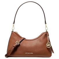 MICHAEL KORS Sammy Hardware Brand Metalware Leather Shoulder Bag Small Women's Red Brown auksas