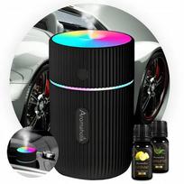 Automobilinis USB LED drėkintuvas – kvapas automobiliui | Aromaterapinis difuzorius