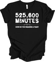 525600 Minutes Until The Next Walk Dog Mom T-Shirt Funny Musical Theatre Gift S