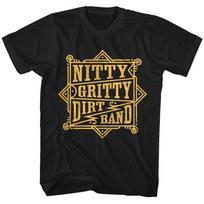 Nitty Gritty Dirt Band Yellow Logo Men's T Shirt S