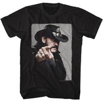 Motorhead Singer Lemmy Kilmister Photo I Want You Men's T Shirt XXXL