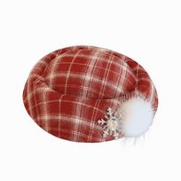 Glamorous Beret Fedoras Hat Hair Clip Bow Top Hat Hairpin Fascinator Hat hairpin  Festive Occasion White Heart