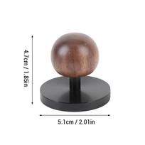 Black Coffee Tamper Aluminum Alloy Coffee Tamping Tool Durable Coffee Press Tool  Coffee Making 51mm