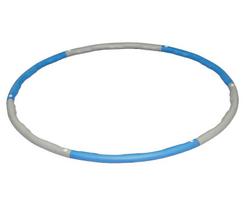 Hula hoop 100cm with weight allright grey-blue