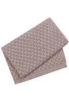 Kocyk dla niemowlaka anna - bawełna i bambus - dark beige