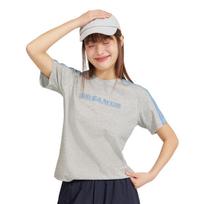 Deesha Girls' Embroidered Short Sleeve T-Shirt 160 viržių pilka spalva