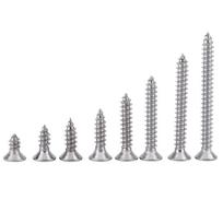 200pcs M3 Stainless Steel SS304 SelfTapping Screws Pan Flat Truss Head