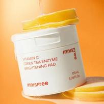 Vitamin C Green Tea Enzyme Blemish Toning Pads 60 Sheets
