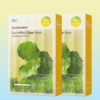 Red Blemish Cool Vita C Blemish Mask 30g 10 sheets x 2 packs