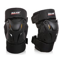 1 Pair Motorcycle Knee Shin Guard Pads Black Adjustable Knee Cap Pads Protector Armor for Motocross Racing Mountain Biking juoda