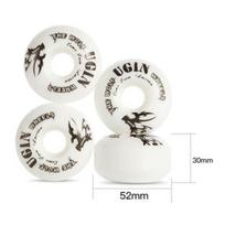 4PCS Cruiser Skateboard Wheels PU Skateboard Wheels Longboard Skateboard Replacement Wheel Set for Basic Skateboarding