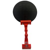 Clip-On Welding Blackout Panel Adjustable Angle Protective Shield Welding Eye Protection Welding Safety Gear for Welding Torch raudona