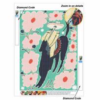 Premium 5D Diamond Painting Kits Floral Cat Full Round Drill Rhinestone Art Cross Stitch Home Decor Wall Art Gift Round 20x30cm