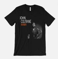 John Coltrane T-Shirt - Naima, My Favorite Things, Blue Train, So What, Jazz L