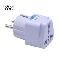 Universal Portable Travel UK US AU to EU AC Power Socket Plug Adapter Converter