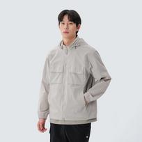 [Snowpeak] Root Hood Detachable Windbreaker Light Beige (S25MMRWB62) 100
