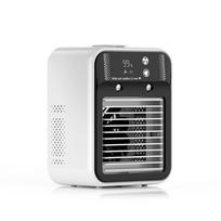 Portable Mini Air Conditioner for Dormitory | Fast Cooling Ultrasonic Nano Mist LCD Display Rechargeable Portable Outdoor Cooler USB Type-C juoda