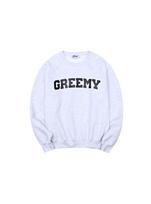 Grimi Old School Logo Sweatshirts(Melange Grey) L