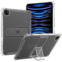 IPadPro 11-inch (M4/M5) iPad Case Private Mold Kickstand/Stylus Pencil Holder Slot Soft TPU Clear Back Protective 31x22mm iPad Air 10.5&TPU&11"
