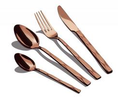 Sztućce 24 Elem. Berlinger Haus Bh-2621 Rose Gold rožinio aukso spalvos