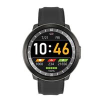 Smartwatch wm18 czarny skórzany watchmark