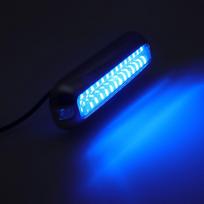 60W 120 LED White/Blue Marine LED Boat Light Waterproof Underwater Courtesy Light Sailboats Pontoon Transom Light mėlyna
