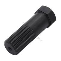 Impeller Installation & Removal Tool WR001 Metal Spline Wrench Tool Engineered Spline Wrench Tool for Marine 594E black