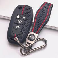 Flip Key Cover for Ford Fiesta Focus Mondeo Kuga C-Max S-Max Galaxy B-Max EcoSport Edge Explorer Ranger Transit Tourneo Honeycomb Key Fob Case juoda