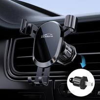 Car Phone Holder Air Conditioning Vent Universal Hook Fixed Navigation Special Durable Gravity Automatic Locking Support Bracket juoda