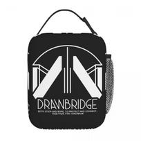 DRAWBRIDGE Death Stranding Insulated Lunch Bags Large Meal Container Cooler Bag Tote Lunch Box School Picnic Food Storage Bags One Size