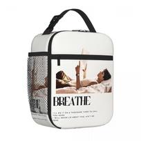 Bestselling Breathe - Omar Rudberg Minimal Decoration Lunch Handbag Office To-Go Thermal Lunch Bag One Size