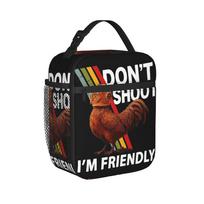 ARC Raiders Scrappy Funny Friendly Game Thermal Insulated Lunch Bag for School  Reusable Bento Box Thermal Cooler Lunch Box One Size