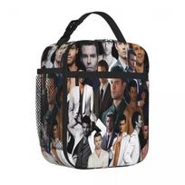 Bestselling Daniel Gillies - Elijah Mikaelson Photo Collage Modern Lunch Handbag Outdoor Construction Meal Prep Bag One Size
