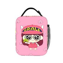 ARALE  Lunch Bag  Convenient Lunch Box Child Travel Print Cooler Bag Kawaii Oxford Thermal Tote Handbags One Size