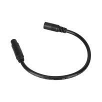 Didelio patvarumo DC2.1 į CQ įkrovimo laido kištuko adapteris, tinkamas paspirtukų akumuliatoriams, lengvas prijungimas, plastikinis korpusas 1 black