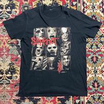 Vintage Slipknot T-Shirt Band Graphic Metal Tee Masks Size L S