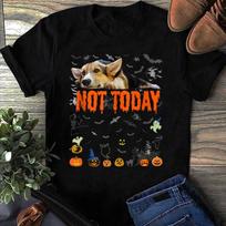 Not Today Cute Corgi Lover Ugly Halloween Sweater , Gift for Dog Lovers - Funny Dog - Corgi Lovers - Corgi Christmas - Mother's Day S
